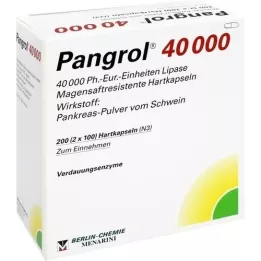 PANGROL 40.000 tappi rigidi con rivestimento enterico, 200 pz