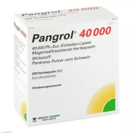 PANGROL 40.000 tappi rigidi con rivestimento enterico, 200 pz