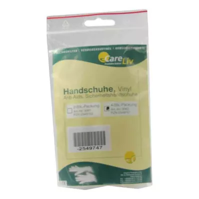 HANDSCHUHE Ausiliari in vinile, 4 pezzi
