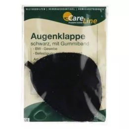 AUGENKLAPPE con elastico nero, 1 pz