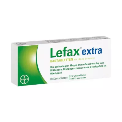 LEFAX compresse extra masticabili, 20 pezzi LEFAX compresse extra masticabili, 20 pezzi