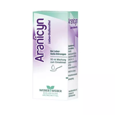 ARANICYN Miscela di rimedi per la bile del fegato, 50 ml ARANICYN Miscela di rimedi per la bile del fegato, 50 ml
