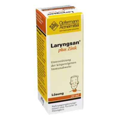 LARYNGSAN Soluzione di zinco Plus, 20 ml