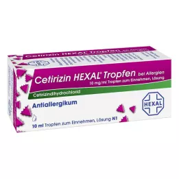 CETIRIZIN HEXAL Gocce per le allergie, 10 ml