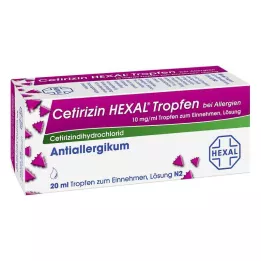 CETIRIZIN HEXAL Gocce per le allergie, 20 ml