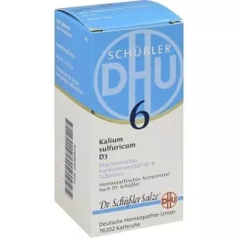 BIOCHEMIE DHU 6 Kalium sulphuricum D 3 compresse, 200 pz