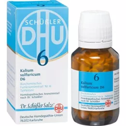 BIOCHEMIE DHU 6 Kalium sulphuricum D 6 compresse, 200 pz