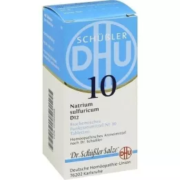 BIOCHEMIE DHU 10 Natrium sulphuricum D 12 compresse, 200 pz