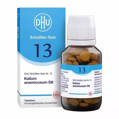 BIOCHEMIE DHU 13 Kalium arsenicosum D 6 compresse, 200 pz BIOCHEMIE DHU 13 Kalium arsenicosum D 6 compresse, 200 pz