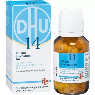 BIOCHEMIE DHU 14 Kalium bromatum D 6 compresse, 200 pz