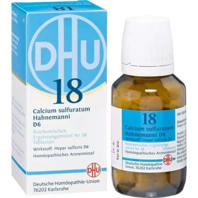 BIOCHEMIE DHU 18 Calcium sulphuratum D 6 compresse, 200 pz