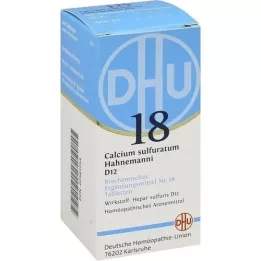 BIOCHEMIE DHU 18 Calcium sulphuratum D 12 compresse, 200 pz