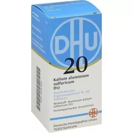 BIOCHEMIE DHU 20 Allume di potassio.zolfo.D 12 compresse, 200 pz