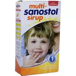 MULTI SANOSTOL Sciroppo senza zucchero aggiunto, 260 g