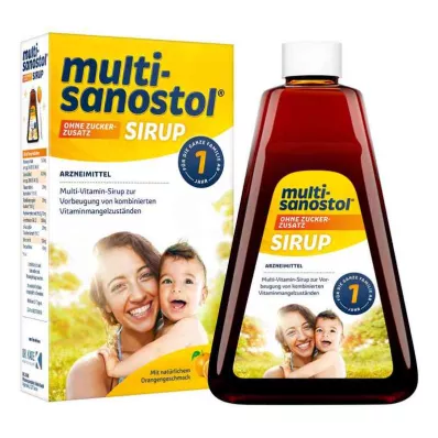 MULTI SANOSTOL Sciroppo senza zucchero aggiunto, 260 g MULTI SANOSTOL Sciroppo senza zucchero aggiunto, 260 g