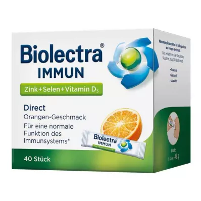 BIOLECTRA Immune Direct Sticks, 40 pezzi