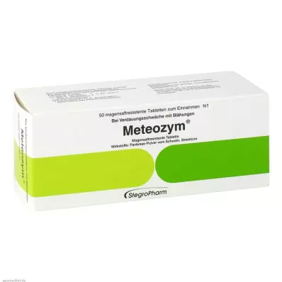 METEOZYM Compresse rivestite con film, 50 pz