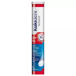 KUKIDENT Cleaner Express Active Plus Tabs, 33 pz