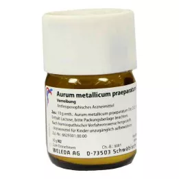 AURUM METALLICUM PRAEPARATUM D 12 Triturazione, 50 g