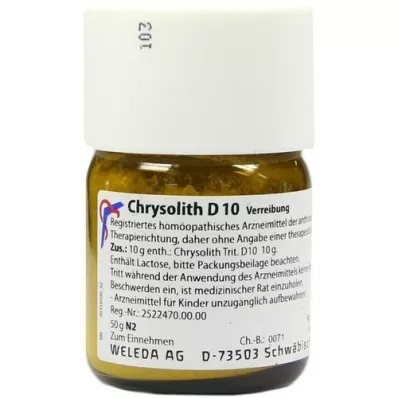 CHRYSOLITH D 10 Triturazione, 50 g