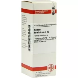 ACIDUM FORMICICUM D 12 Diluizione, 20 ml