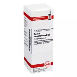 ACIDUM PHOSPHORICUM D 30 Diluizione, 20 ml
