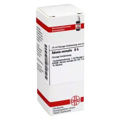 ADONIS VERNALIS D 6 Diluizione, 20 ml ADONIS VERNALIS D 6 Diluizione, 20 ml