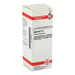AGARICUS D 3 Diluizione, 20 ml