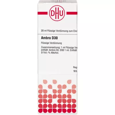 AMBRA D 30 Diluizione, 20 ml