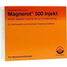 MAGNEROT 500 fiale per iniezione, 10X5 ml