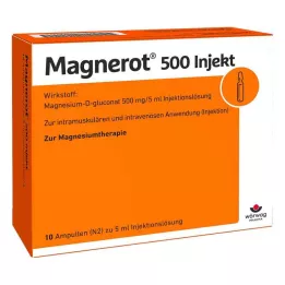 MAGNEROT 500 fiale per iniezione, 10X5 ml
