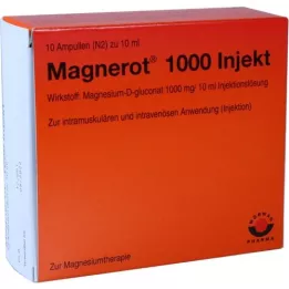 MAGNEROT 1000 fiale per iniezione, 10X10 ml