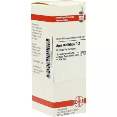 APIS MELLIFICA D 2 Diluizione, 20 ml