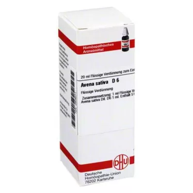 AVENA SATIVA D 6 Diluizione, 20 ml