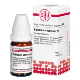 CALADIUM seguinum D 3 Diluizione, 20 ml