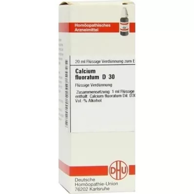 CALCIUM FLUORATUM D 30 Diluizione, 20 ml