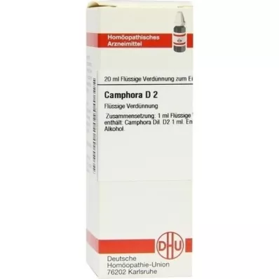 CAMPHORA D 2 Diluizione, 20 ml