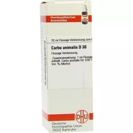 CARBO ANIMALIS D 30 Diluizione, 20 ml