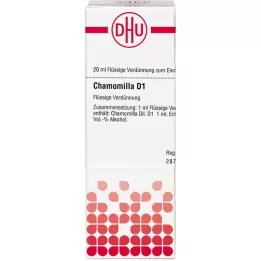 CHAMOMILLA D 1 Diluizione, 20 ml