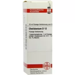 CHELIDONIUM D 12 Diluizione, 20 ml