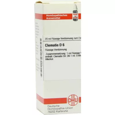 CLEMATIS D 6 Diluizione, 20 ml