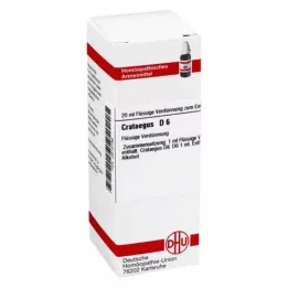 CRATAEGUS D 6 Diluizione, 20 ml