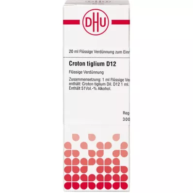 CROTON TIGLIUM D 12 Diluizione, 20 ml