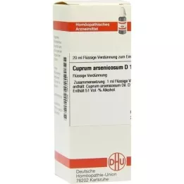 CUPRUM ARSENICOSUM D 12 Diluizione, 20 ml