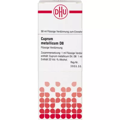 CUPRUM METALLICUM D 8 diluizione, 50 ml