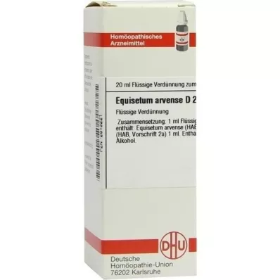 EQUISETUM ARVENSE D 2 Diluizione, 20 ml
