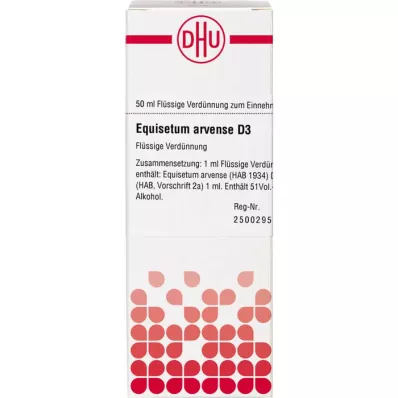 EQUISETUM ARVENSE Diluizione D3, 50 ml