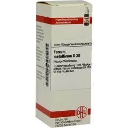 FERRUM METALLICUM D 30 Diluizione, 20 ml