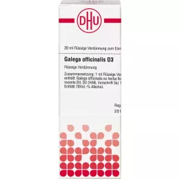 GALEGA officinalis D 3 diluizione, 20 ml