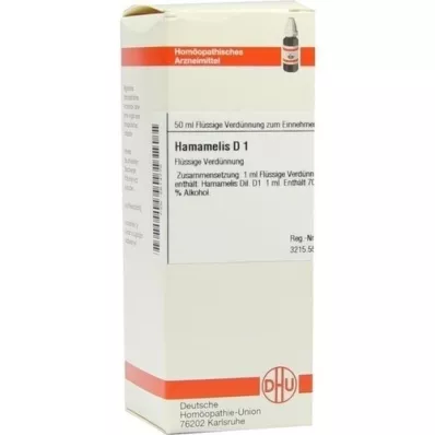 HAMAMELIS D 1 diluizione, 50 ml